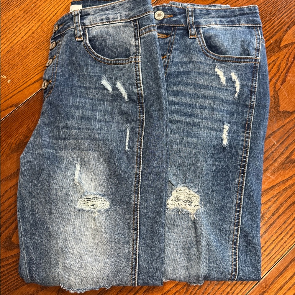KanCan Dark Blue Denim Jeans